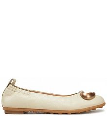 Baleriny Hispanitas écru damskie 