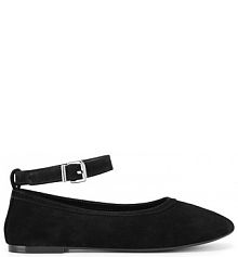 Baleriny GINO ROSSI czarne damskie 