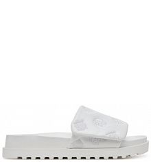 Klapki Guess białe damskie 