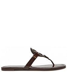 Japonki Tory Burch brązowe damskie 