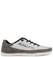 Półbuty Bugatti szare męskie 