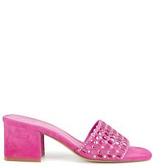 Klapki Eva Minge różowe damskie 