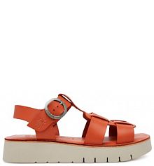 Sandały Fly London pomarańczowe damskie 