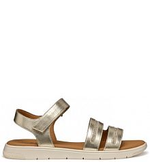 Sandały Geox złote damskie 