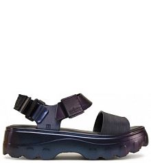 Sandały na koturnie Melissa granatowe 