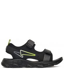 Sandały Action Boy czarne dziecięce 