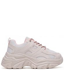 Sneakersy DeeZee kremowe damskie 