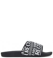 Klapki Versace Jeans Couture czarne męskie 