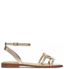 Sandały Aldo złote damskie 