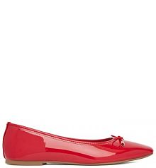 Baleriny JENNY czerwone damskie 