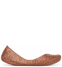 Baleriny Melissa brązowe damskie 