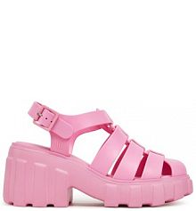 Sandały na słupku Melissa różowe 