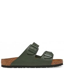 Klapki Birkenstock zielone męskie 