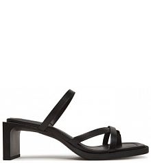 Klapki Tommy Jeans czarne damskie 