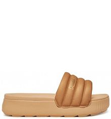 Klapki Puma złote damskie 