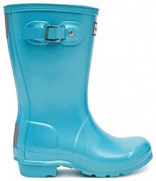 Kalosze Hunter niebieskie dziecięce 