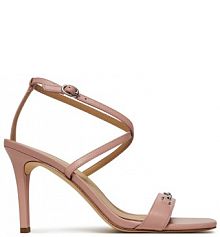 Sandały na szpilce MICHAEL Michael Kors różowe 