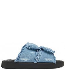 Klapki Inuikii niebieskie damskie 