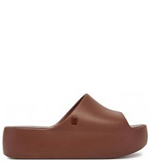 Klapki Melissa brązowe damskie 