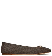 Baleriny MICHAEL Michael Kors brązowe damskie 