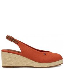 Espadryle Tommy Hilfiger pomarańczowe damskie 