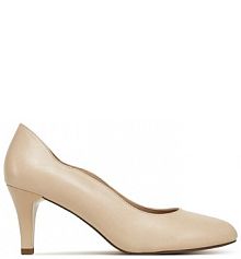 Czółenka Caprice beżowe