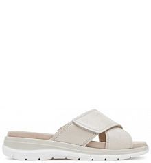 Klapki Caprice beżowe damskie 