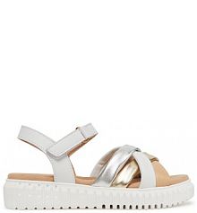 Sandały Marco Tozzi białe damskie 