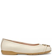 Baleriny Geox beżowe damskie 