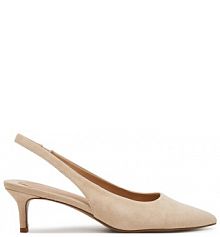 Sandały na szpilce LAUREN RALPH LAUREN beżowe 