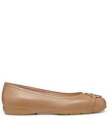 Baleriny Geox beżowe damskie 