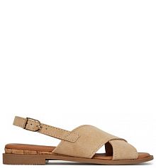 Sandały Tamaris beżowe damskie 