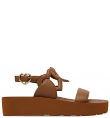 Sandały LOVE MOSCHINO brązowe damskie 