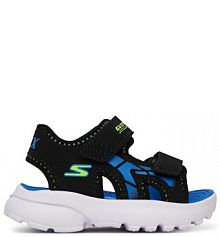 Sandały Skechers czarne dziecięce 