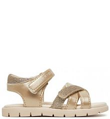 Sandały Tommy Hilfiger złote dziecięce 