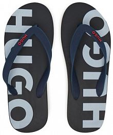 Japonki HUGO granatowe męskie 