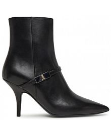 Botki na szpilce Patrizia Pepe czarne 