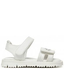 Sandały Calvin Klein Jeans białe dziecięce 
