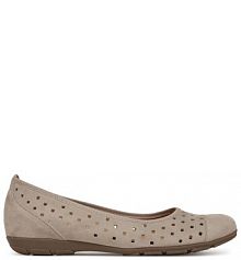 Baleriny Gabor beżowe damskie 