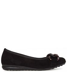 Baleriny Gabor czarne damskie 