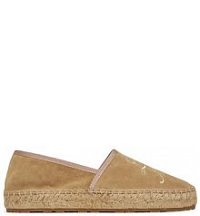Espadryle LOVE MOSCHINO beżowe damskie 