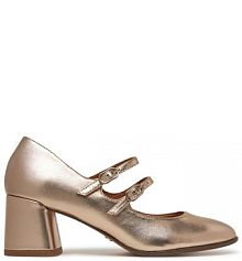 Czółenka Tamaris złote 