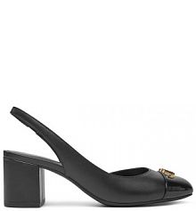 Sandały na słupku Michael Kors czarne 