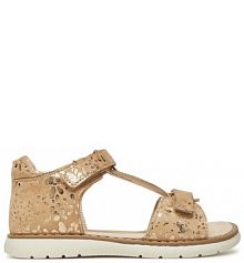 Sandały Lasocki Kids złote dziecięce 