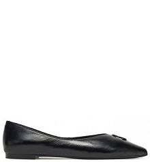 Baleriny Eva Minge czarne damskie 