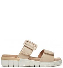 Klapki Caprice beżowe damskie 