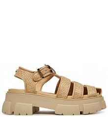 Sandały Steve Madden beżowe damskie 