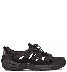 Sandały Jack Wolfskin czarne dziecięce 