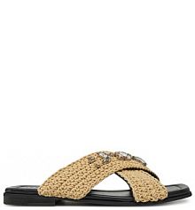 Klapki Inuikii beżowe damskie 