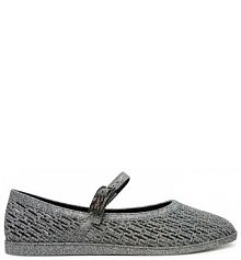 Baleriny Melissa brązowe damskie 